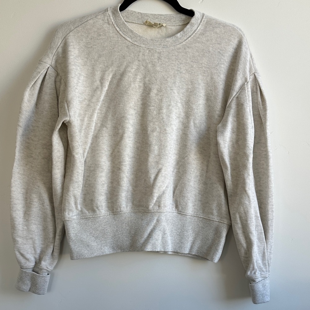 Madewell Light Heather Gray Crewneck Tee